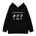 Fully Bricked Up Hoodie — Black