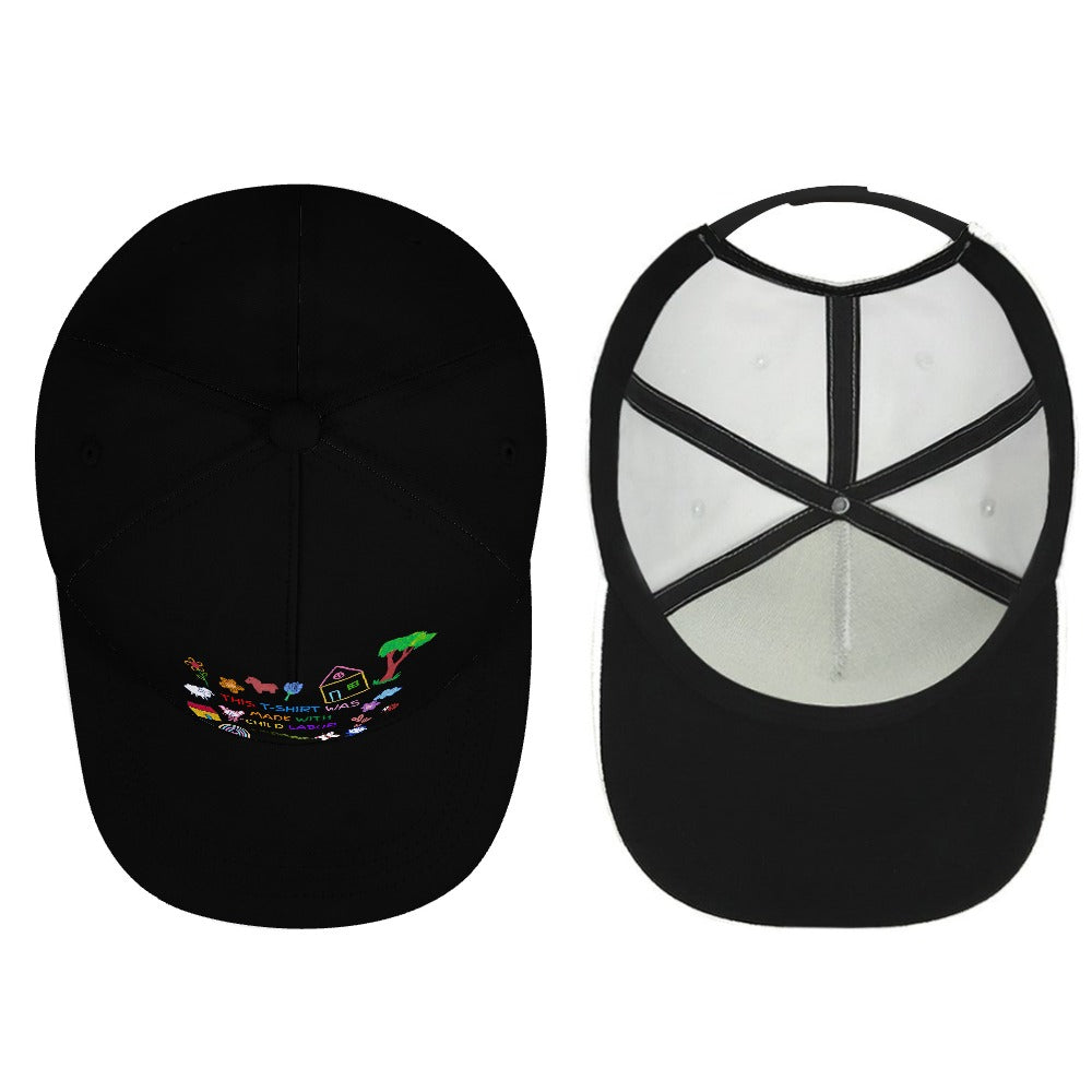 Child Labor Satire Cap — Black