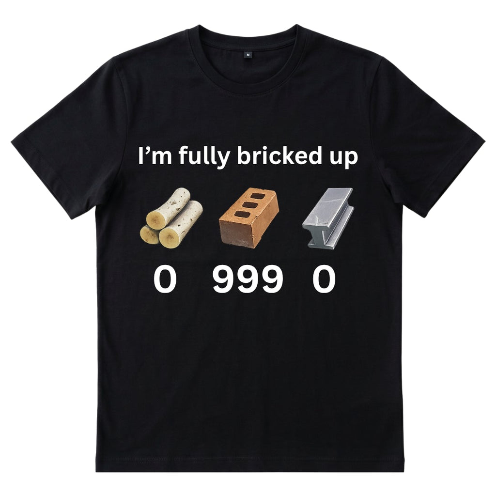I'm fully bricked up