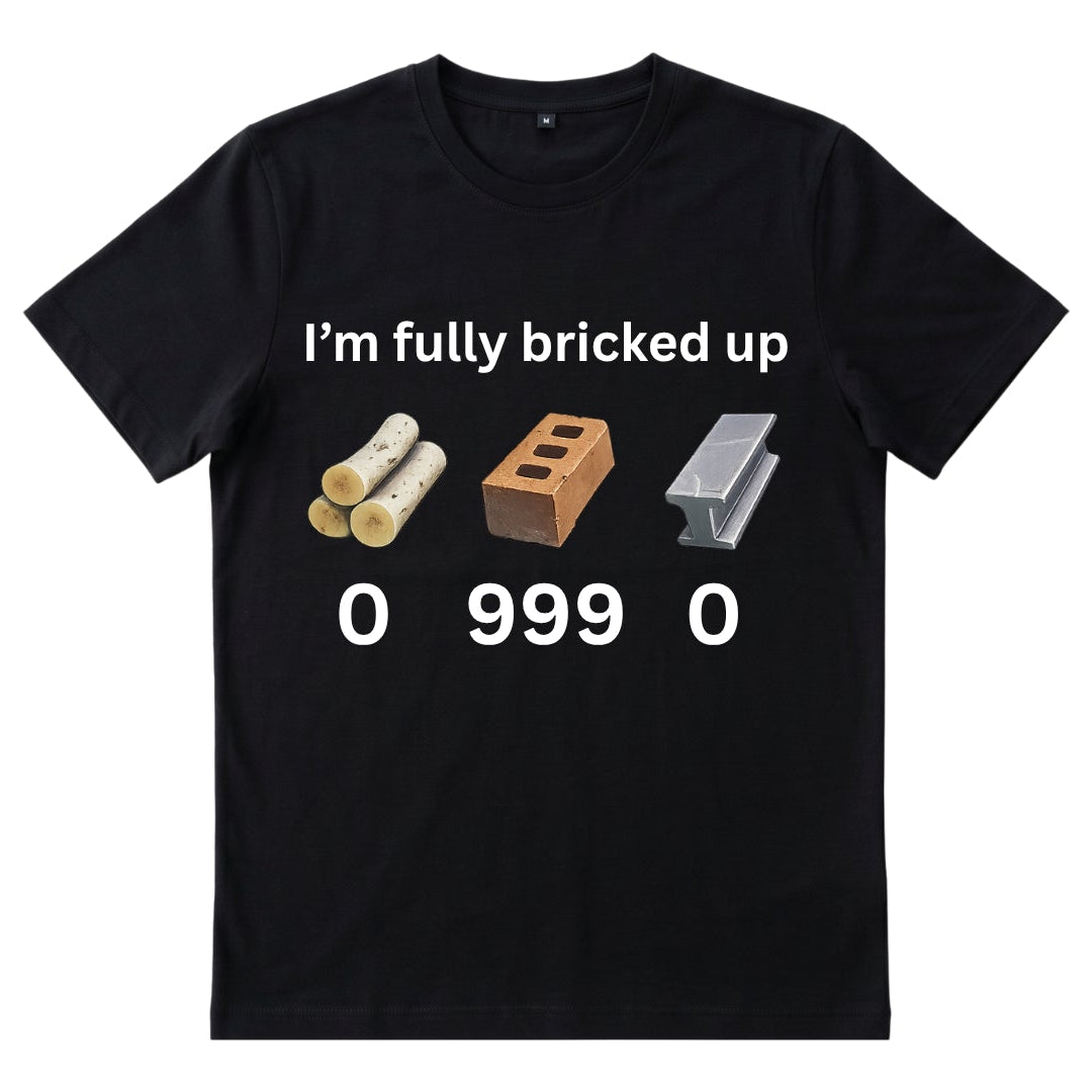 I'm fully bricked up