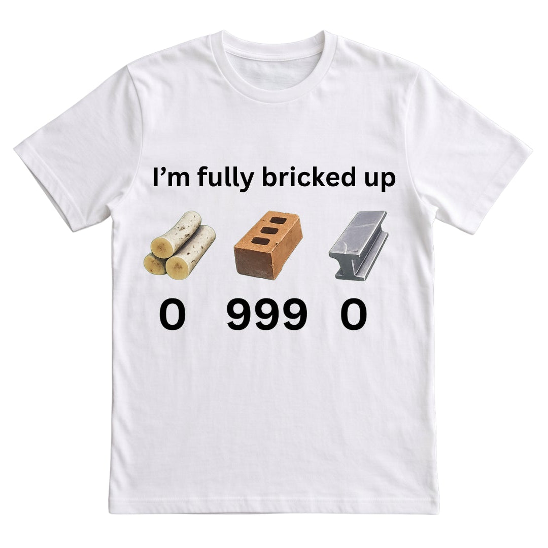 I'm fully bricked up
