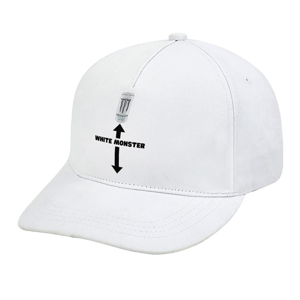 White Monster Cap — White