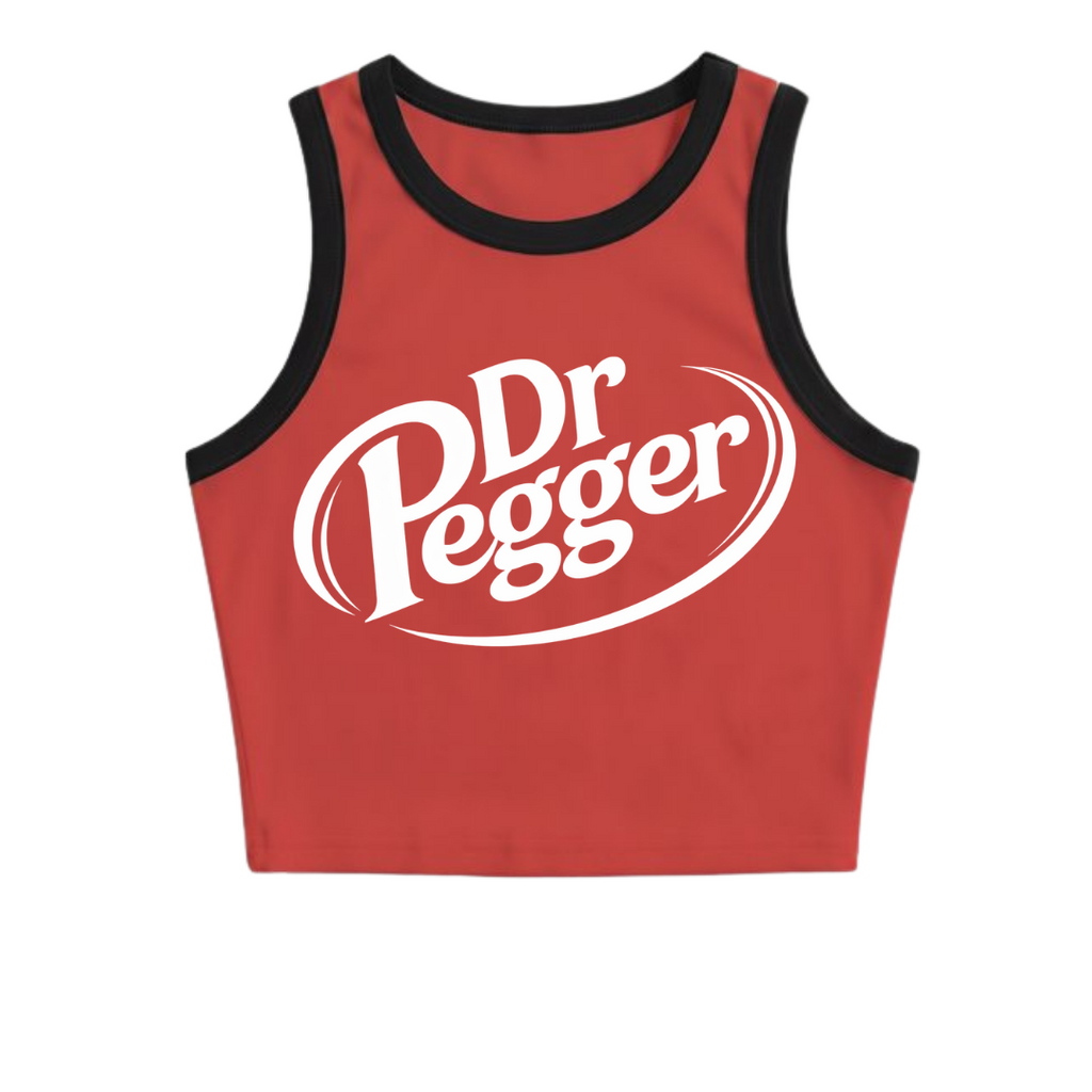 Dr Pegger crop top