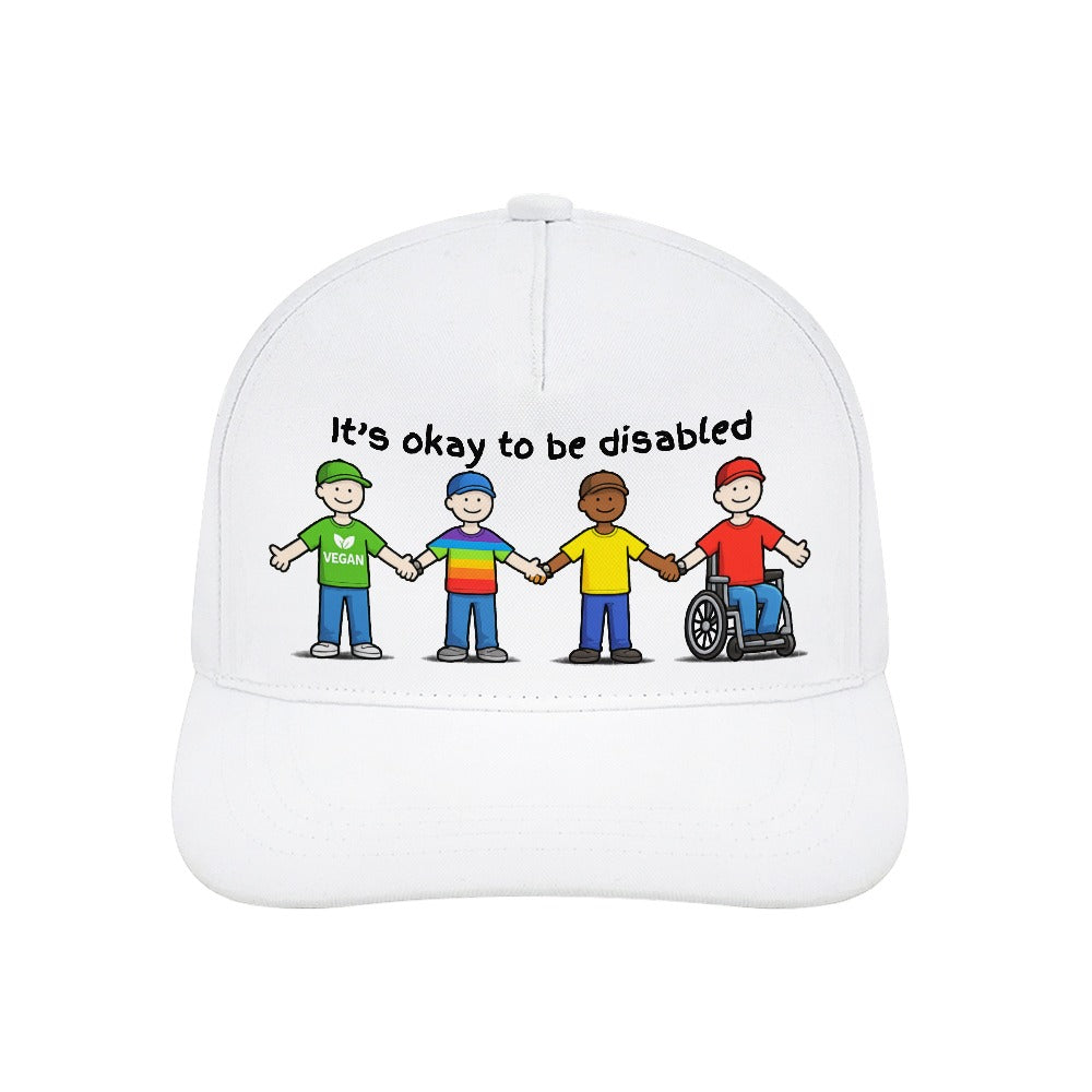 It's okay to be disabled Cap