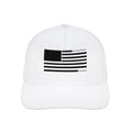 Redacted American Flag Cap — White