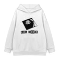 Girl Dinner Hoodie — White