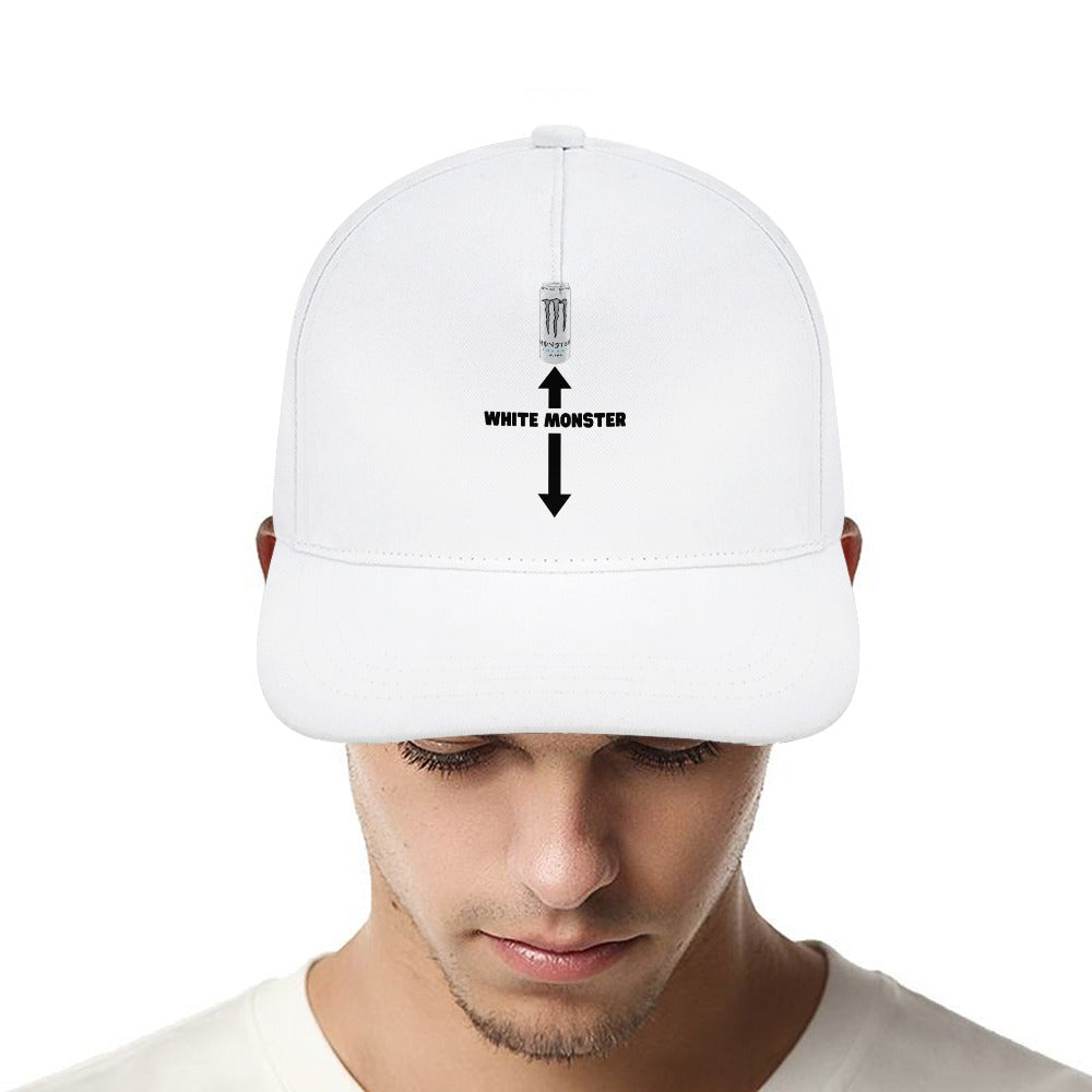 White Monster Cap — White