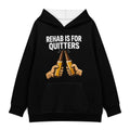 Rehab Is for Quitters Hoodie — Black
