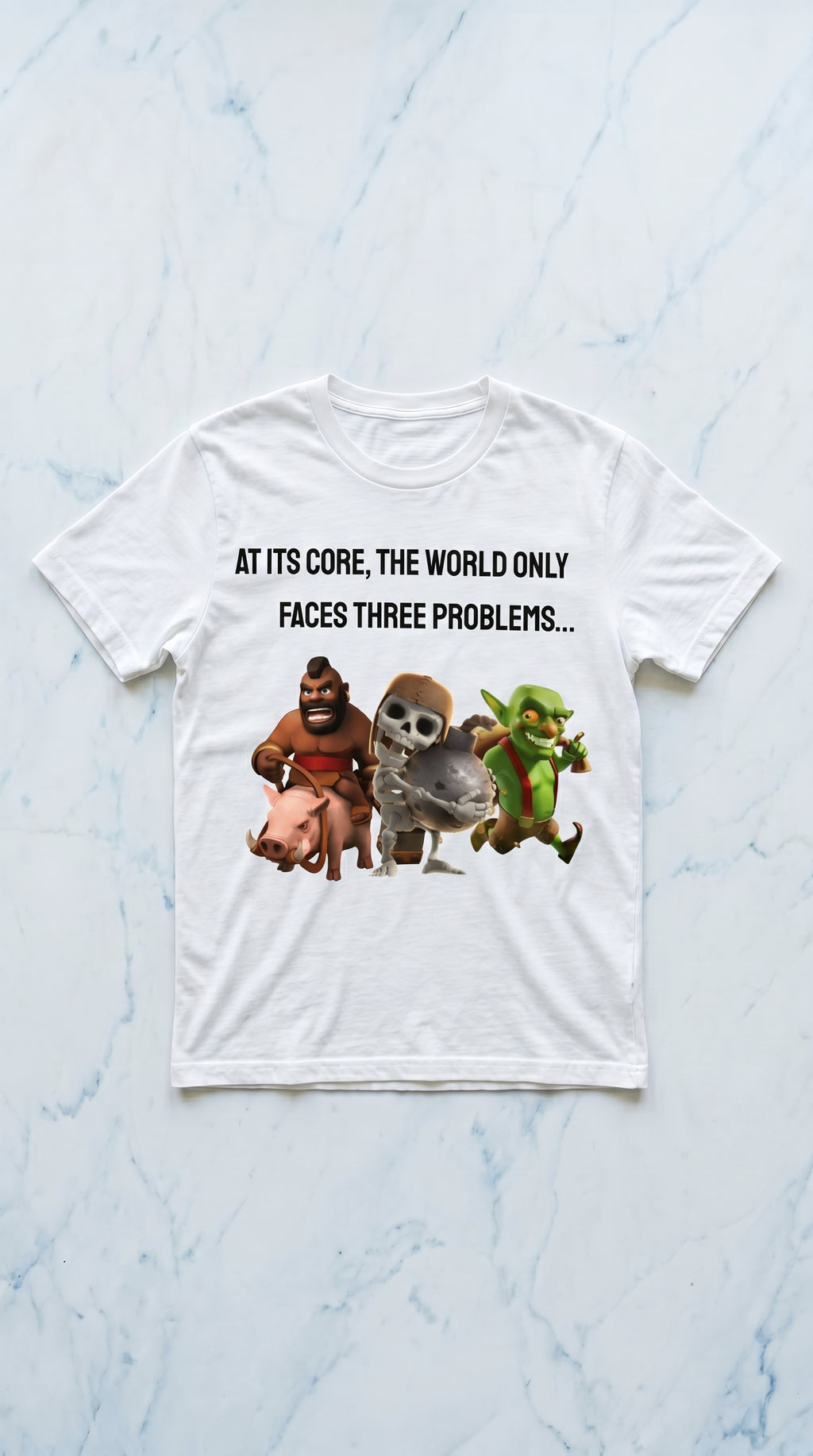3 PROBLEMS T-SHIRT
