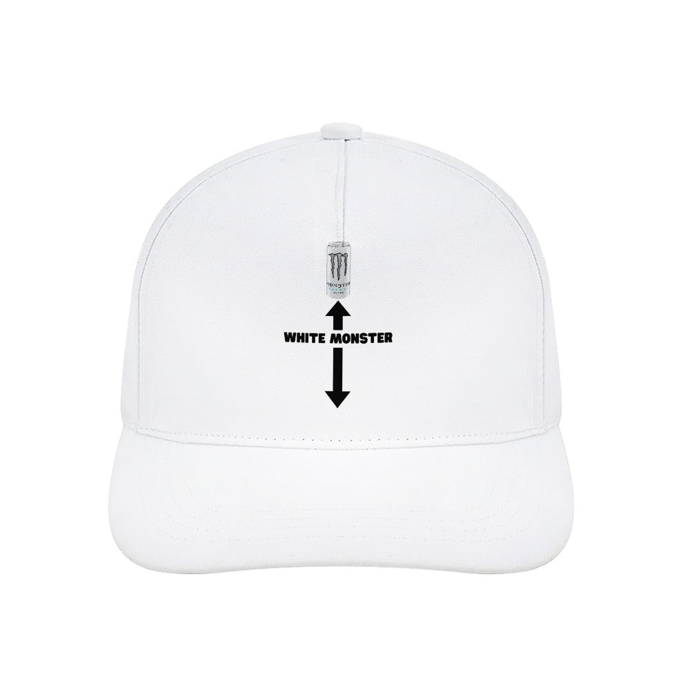 White Monster Cap — White