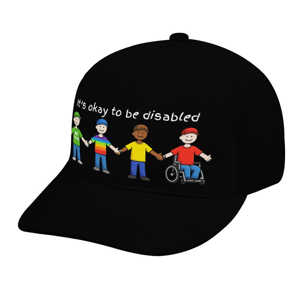 It's okay to be disabled Cap