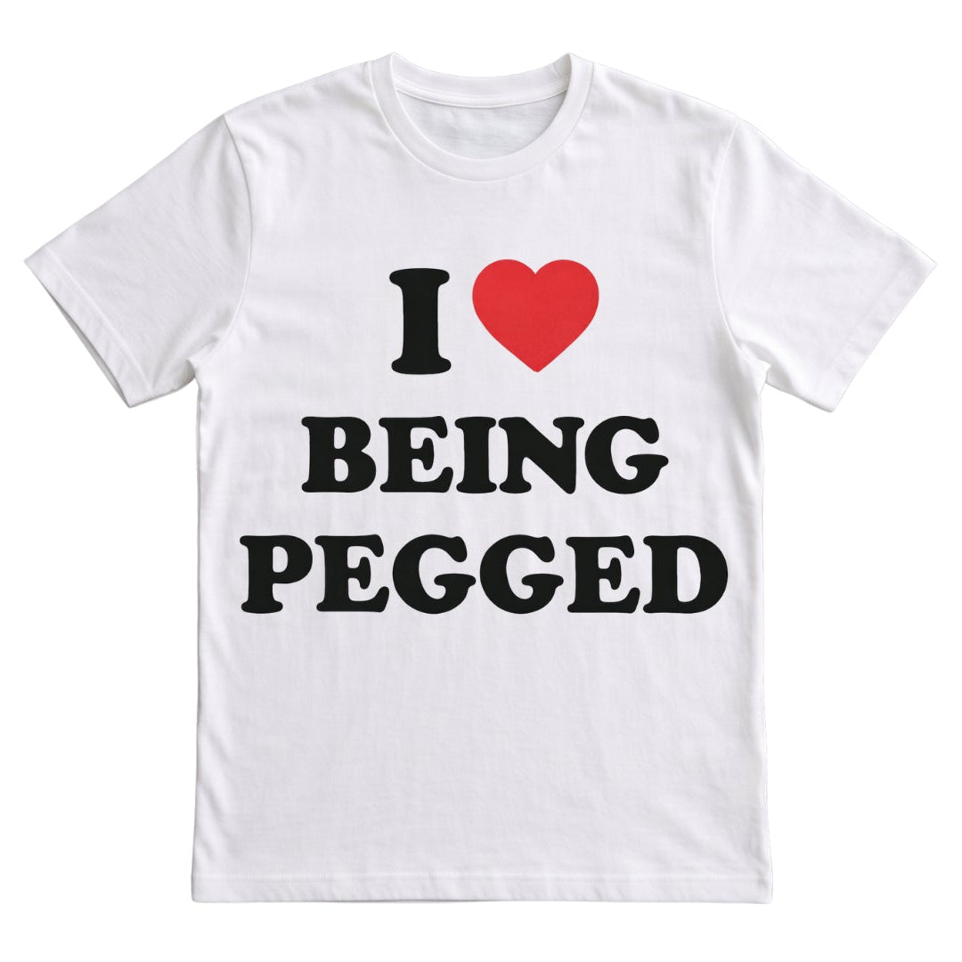I love being pegged