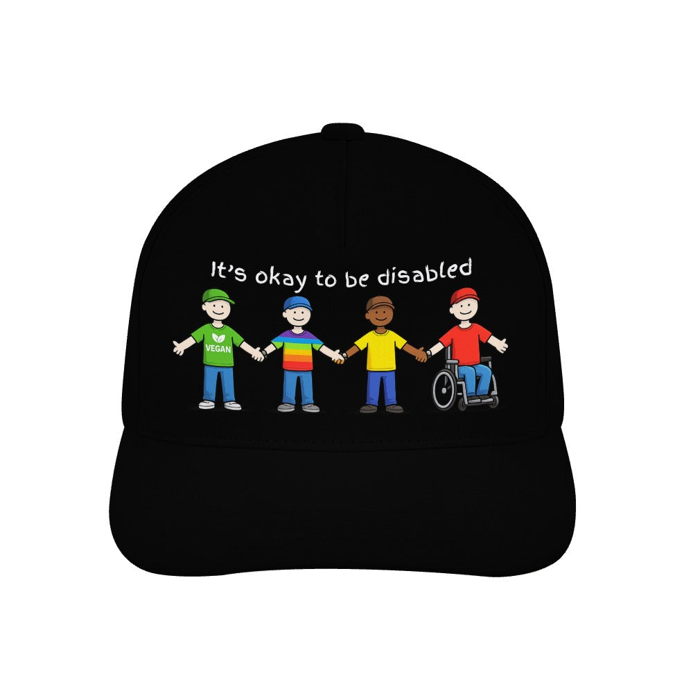 It's okay to be disabled Cap