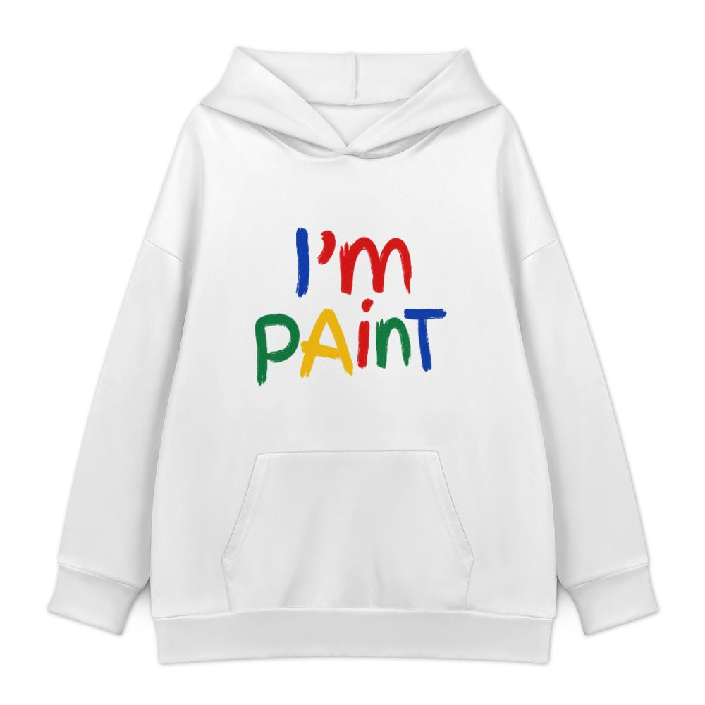 I’m Paint Hoodie — White