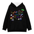Child Labor Satire Hoodie — Black