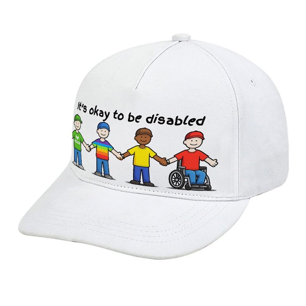 It's okay to be disabled Cap