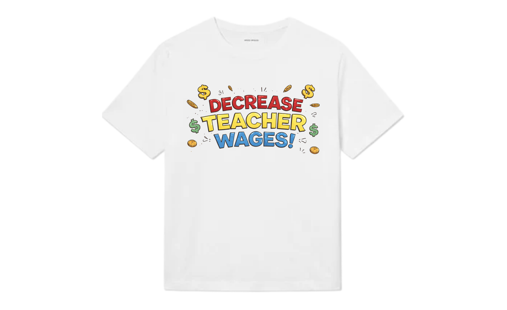 Decrease Teacher Wages!