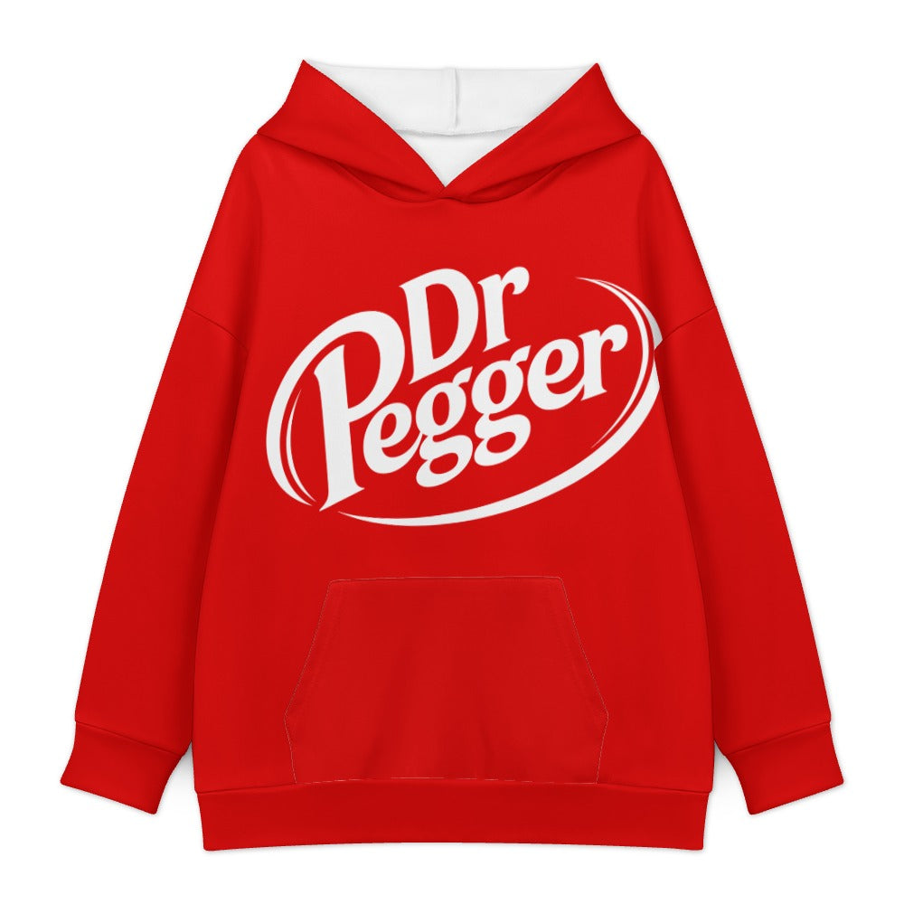 Dr Pegger Hoodie — Red