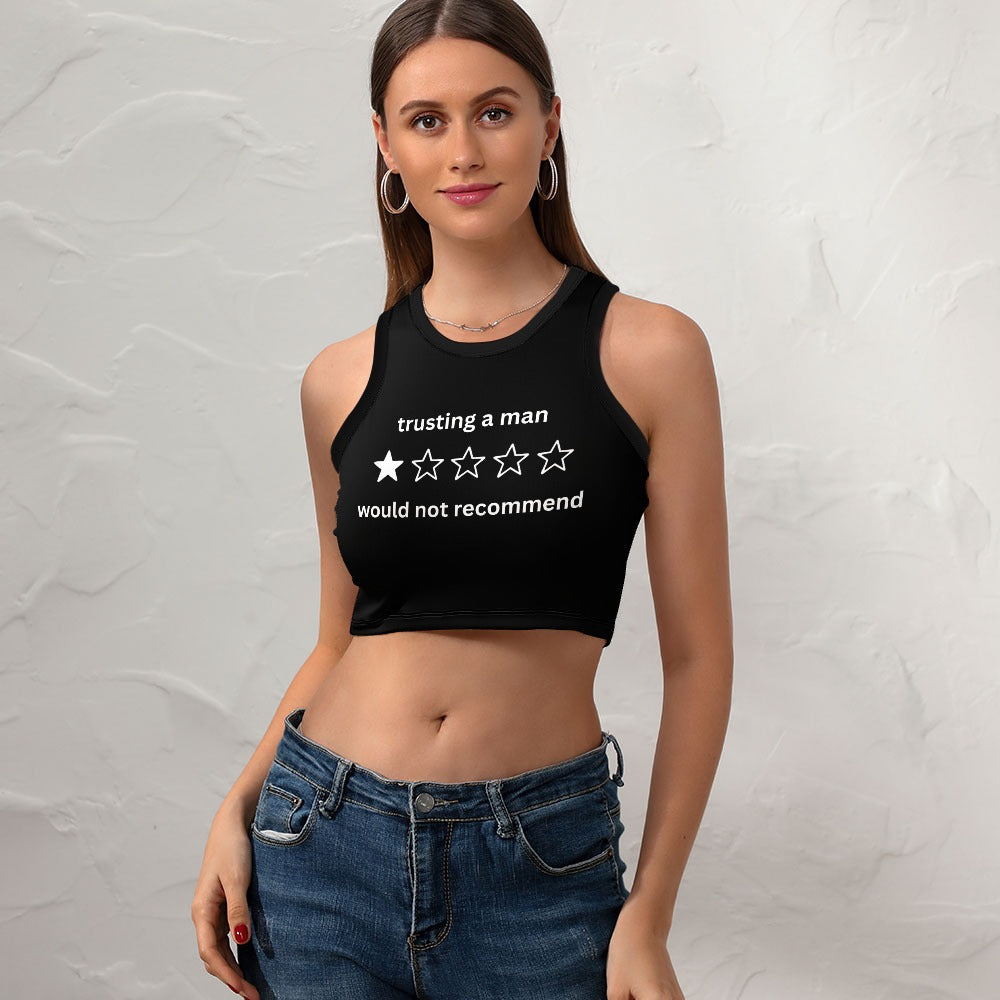 Trusting a Man crop top model