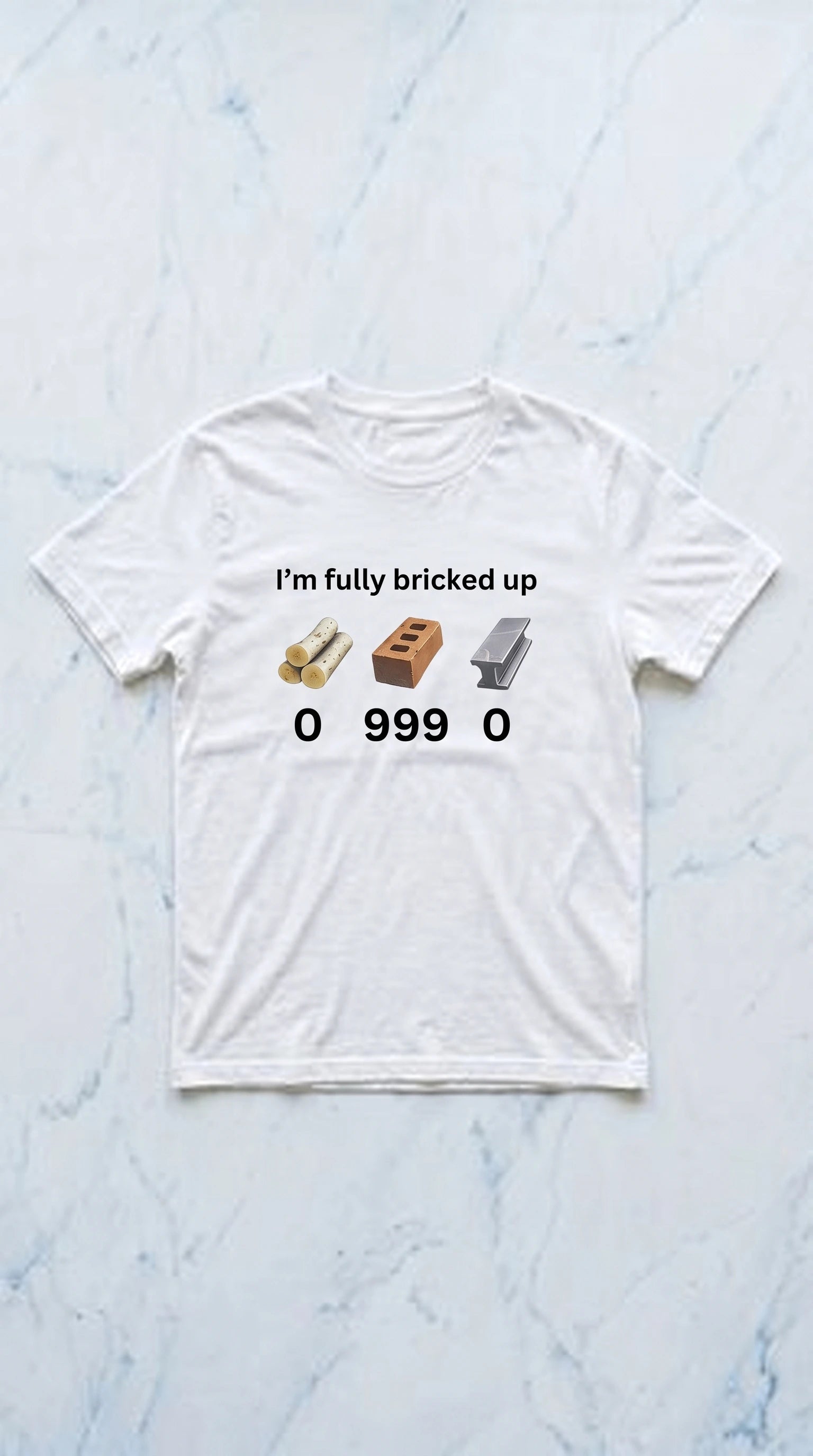 I'm fully bricked up