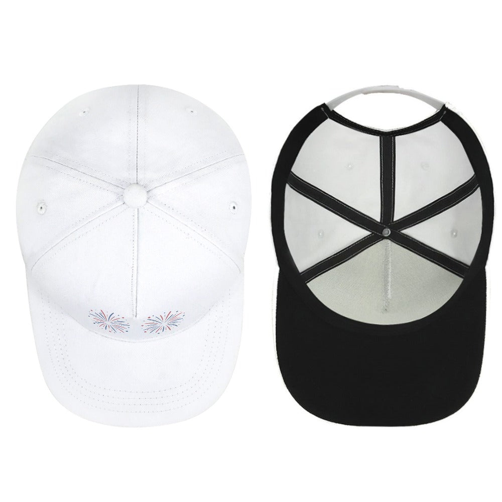 Twin Fireworks Cap — White