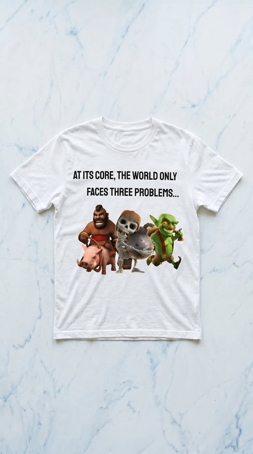 3 PROBLEMS T-SHIRT