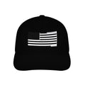 Redacted American Flag Cap — Black