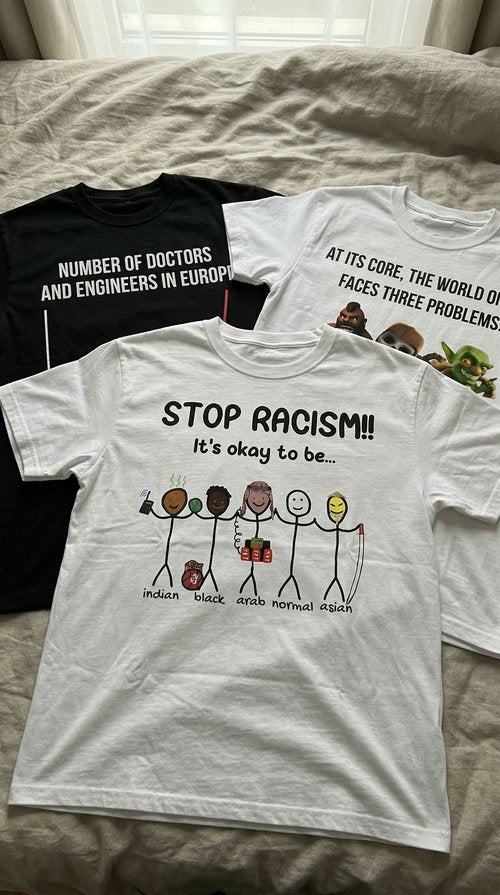 Offensive Starter Pack – 3 Graphic Tees