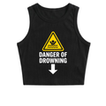 Danger of Drowning crop top