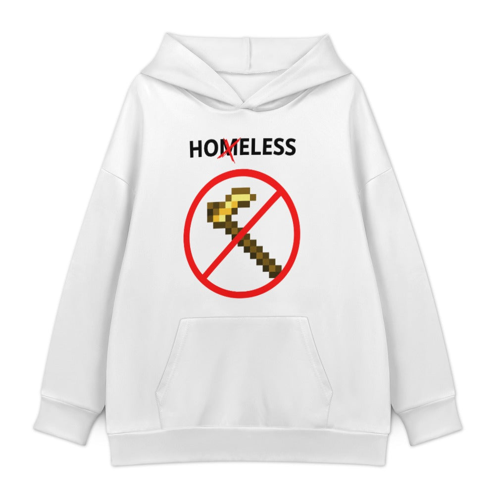 Hoeless Hoodie — White