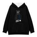 Snow Forecast Hoodie — Black