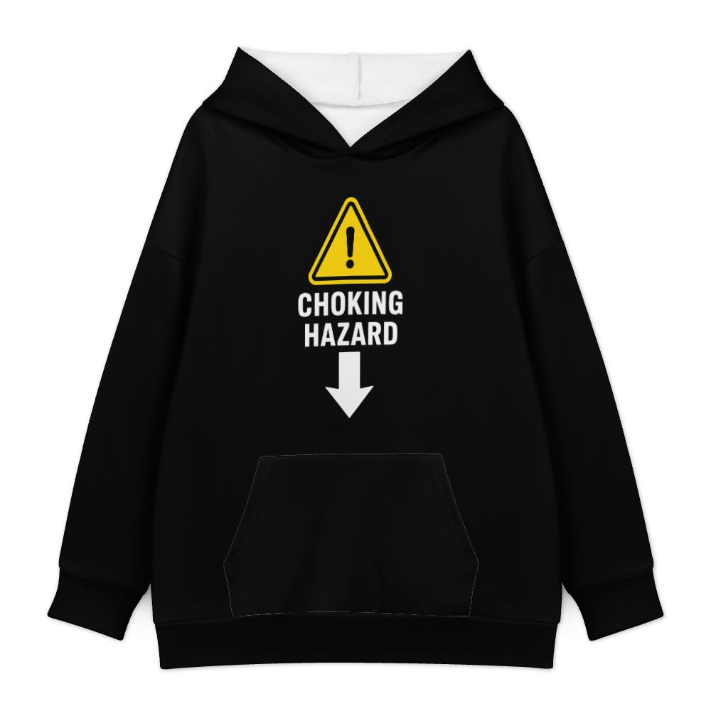 Choking Hazard Hoodie — Black