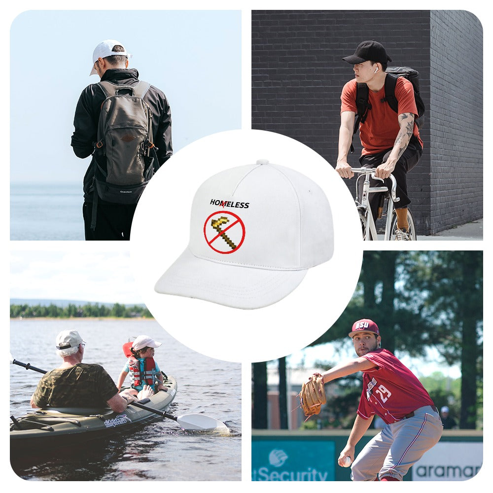 Hoeless Cap — White