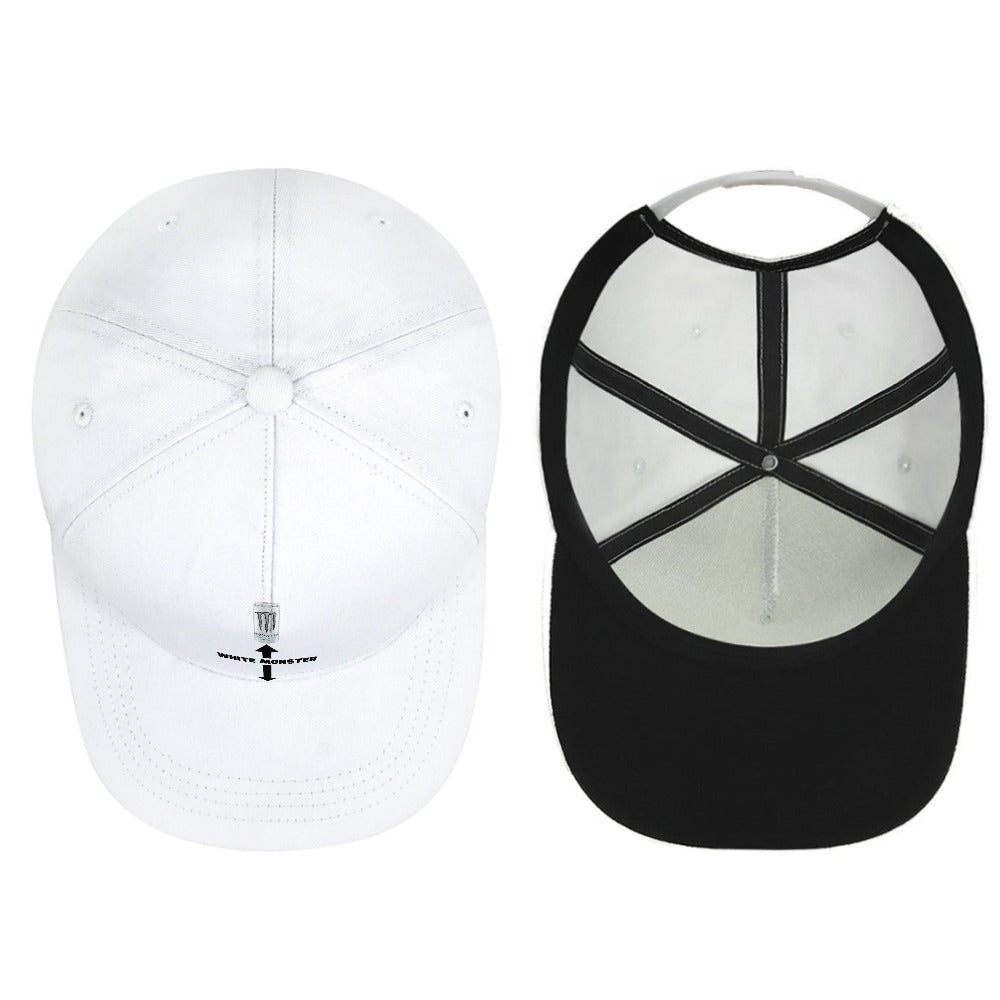 White Monster Cap — White