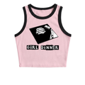 Girl Diner crop top