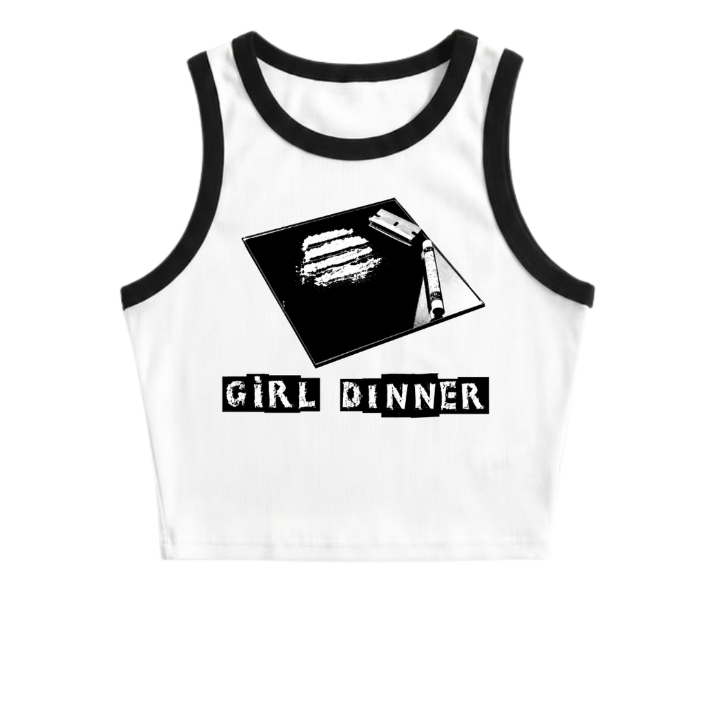 Girl Diner crop top