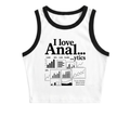 I love ANALytics crop top