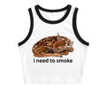I need to smoke crop top